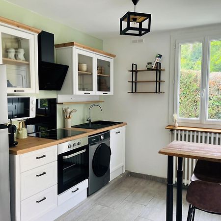Les Volets Bleus Villa Parmain ภายนอก รูปภาพ
